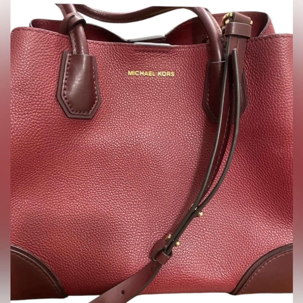 Michael Kors Mercer Gallery Satchel • Large • Reinforced Corners • Center Zip • - Picture 15 of 15